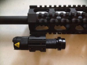 Budget light on rifle